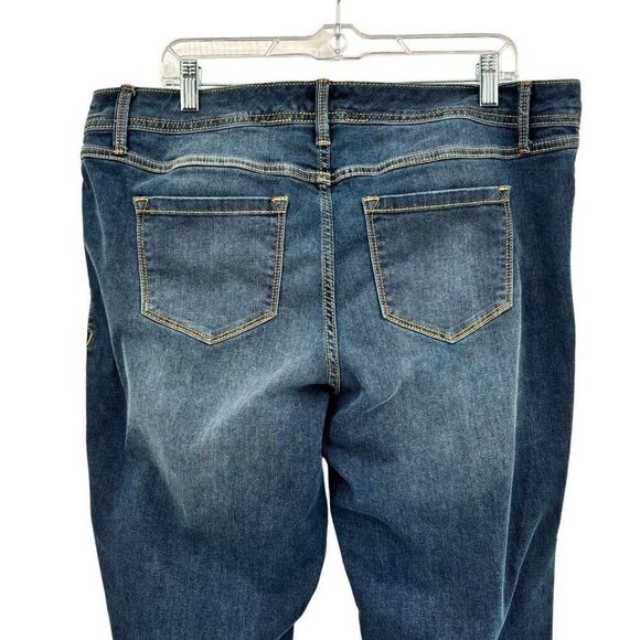 Torrid Luxe Slim Bootcut Jeans Size 18R - Picture 6 of 8